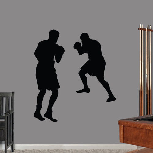 Boxers Wall Decals Large Sample Image