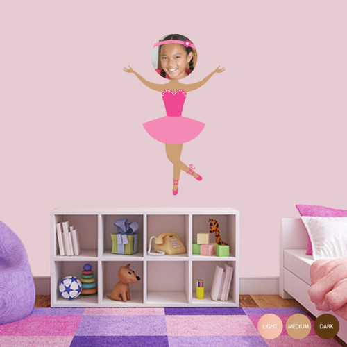 Custom Ballerina Photo Wall Decals and Stickers