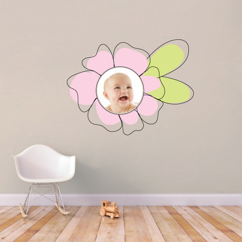 Custom Flower Photo Wall Decals and Stickers