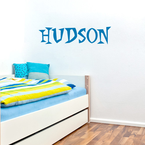 Custom Funky Font Name Wall Decals and Stickers