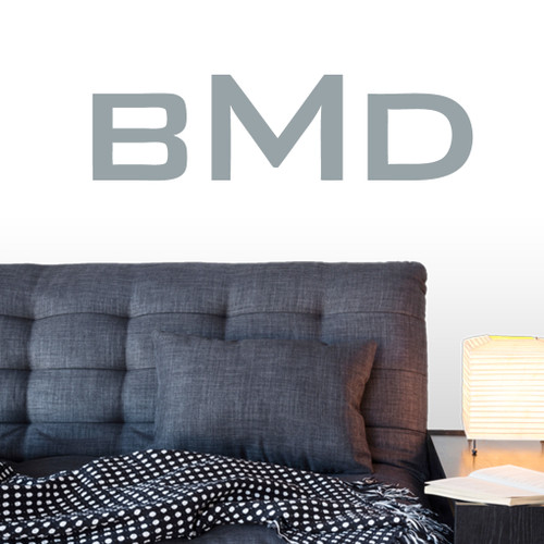 Full Name Simple Monogram Wall Decals and Stickers
