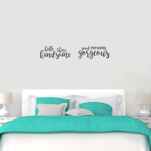 Handsome Gorgeous Wall Decals Medium Sample Image