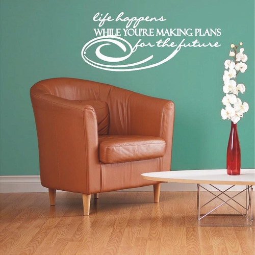 Life Happens Wall Decals and Stickers