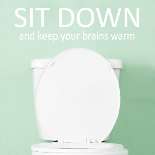 Keep Your Brains Warm Wall Decals and Wall Stickers