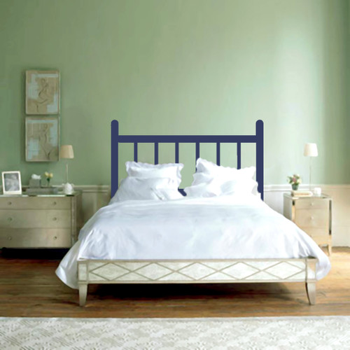 Traditional Headboard Wall Decals and Wall Stickers