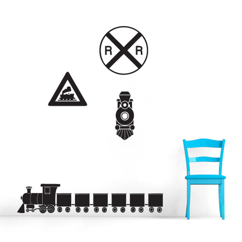 Train Wall Decals and Stickers