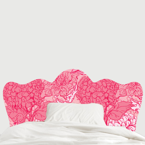 Printed Pattern Headboard Wall Decals