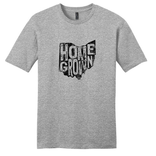 Light Heathered Gray Homegrown Ohio T-Shirt