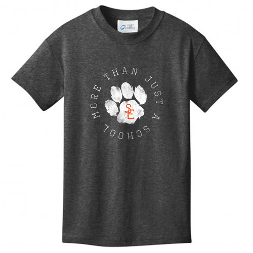 Dark Heather Grey Seneca East More Than Just A School Youth T-Shirt
