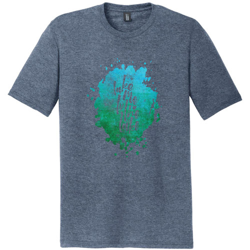 Heathered Navy Take Me To The Lake T-Shirt