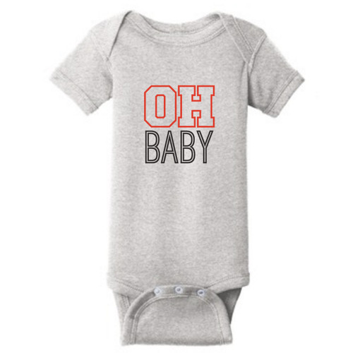 Heather OH BABY Ohio Infant Onesie T-Shirt