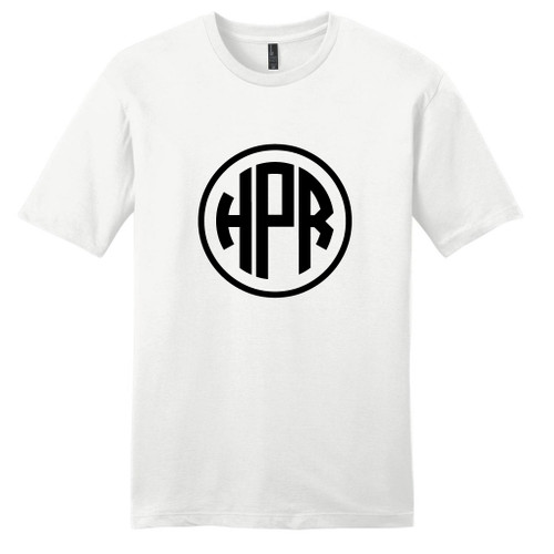 White Circle Monogram T-Shirt