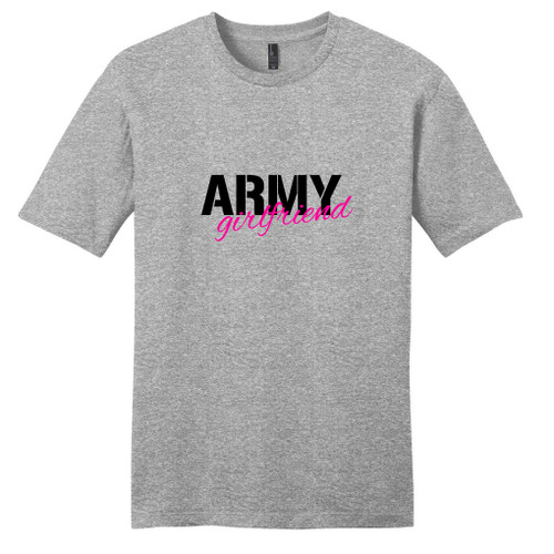 Light Heathered Gray Army Girlfriend T-Shirt