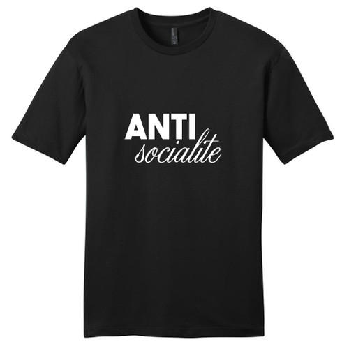 Black Anti Socialite T-Shirt