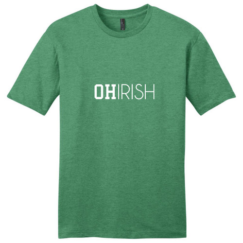 Heathered Kelly Green Ohirish T-Shirt
