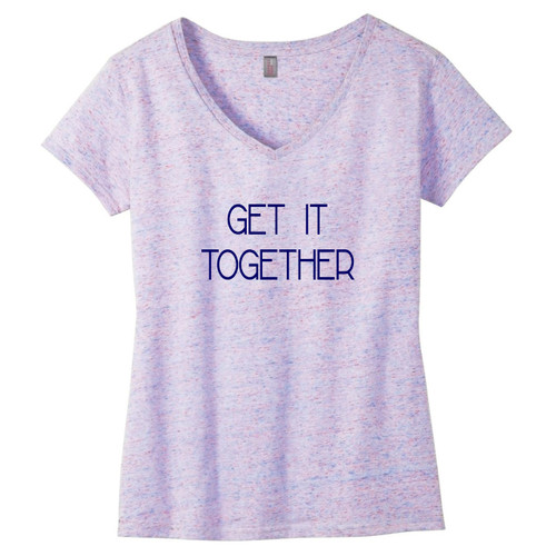Get It Together Women's Relaxed V-Neck T-Shirt