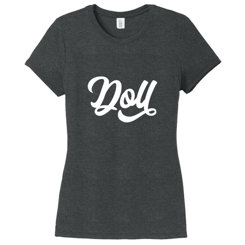 Black Frost Doll Women's Fitted T-Shirt