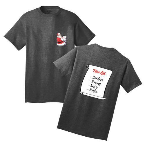 Custom Nice List T-Shirt
