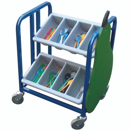 2 Tier Knife and Fork Trolley