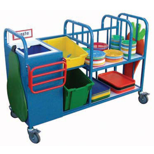 Plates, trays & bowls clearing Trolley