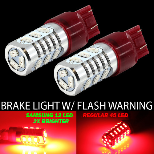 Red Flashing Brake light LED 7443 3157 1157 Red Flashing Brake light LED 7443 3157 1157
