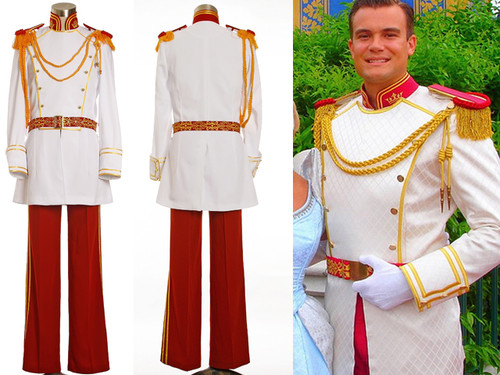 Disney Cinderella Cosplay, Prince Charming Costume Set Disney Cinderella Cosplay, Prince Charming Costume Set