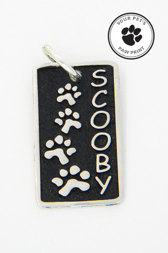Journey Companion Tag with Custom Paw