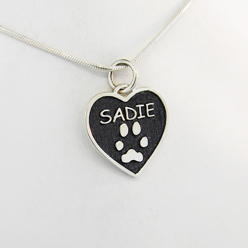 Companion Heart - Raised Custom Paw