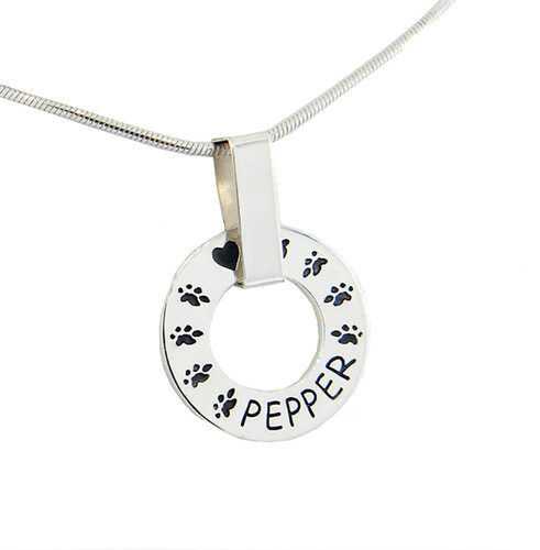 Infinity Pendant with Recessed Details