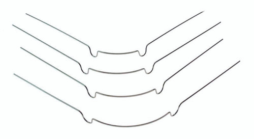 Flat Arch Labial Bows - 44mm / 1.732"
