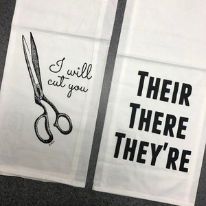 Their There They're Towel