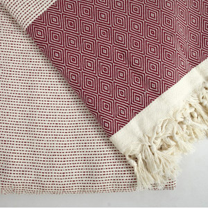 Burgundy Quick Pick XL Turkish Blanket