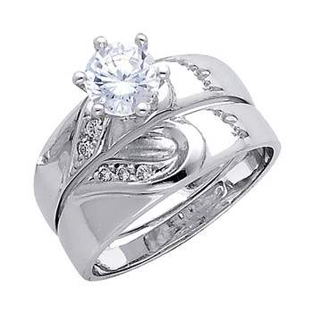 Engagement Ring / Wedding Band 14K 5.5 gr. - RG170 Engagement Ring / Wedding Band 14K 5.5 gr. - RG170