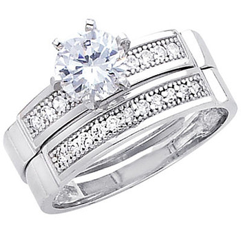 Engagement Ring / Wedding Band 14K 5.0 gr. - RG230 Engagement Ring / Wedding Band 14K 5.0 gr. - RG230