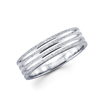 Men’s white gold wedding band - BC4-20 Men’s white gold wedding band - BC4-20