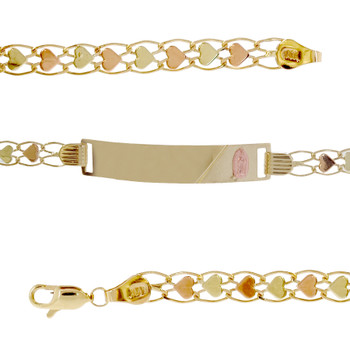 Forever 15 - Yellow / Red Gold Bracelet - 7.5 gr - XVP-301 Forever 15 - Yellow / Red Gold Bracelet - 7.5 gr - XVP-301