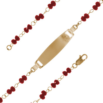 Yellow Gold Bracelet - 1.8 gr - BLG-639 Yellow Gold Bracelet - 1.8 gr - BLG-639