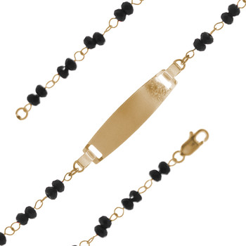 Yellow Gold Bracelet - 1.8 gr - BLG-640 Yellow Gold Bracelet - 1.8 gr - BLG-640