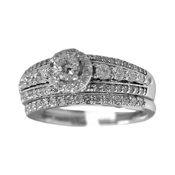 Engagement Ring / Wedding Band 14K - ERB-503 Engagement Ring / Wedding Band 14K - ERB-503
