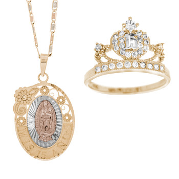 Quinceanera XV Jewelry Set - XVS-101 Quinceanera XV Jewelry Set - XVS-101