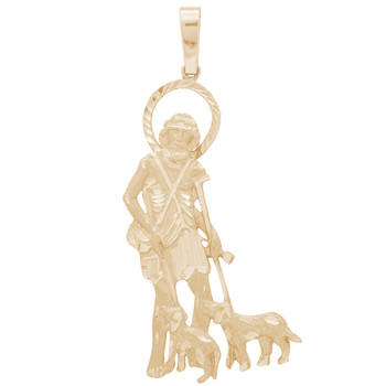Yellow Gold Saint Lazarus Pendant - 14 K - PTR558
14 K.| 17.5 gr. Yellow Gold Saint Lazarus Pendant - 14 K - PTR558
14 K.| 17.5 gr.
