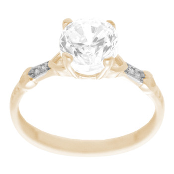 Yellow & White Gold Ring with CZ - 14 K - RGO322
Yellow & White Gold ring decorated with CZ.
14K | 2.1 gr Yellow & White Gold Ring with CZ - 14 K - RGO322
Yellow & White Gold ring decorated with CZ.
14K | 2.1 gr