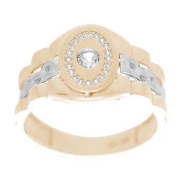 Yellow & White Gold Ring with CZ - 14 K - RGO326
Yellow & White Gold ring decorated with CZ.
14K | 4.8 gr Yellow & White Gold Ring with CZ - 14 K - RGO326
Yellow & White Gold ring decorated with CZ.
14K | 4.8 gr