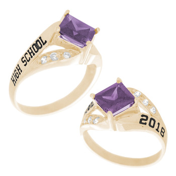 Graduation Ring / Yellow Gold - CZ - GDR142
Yellow Gold graduation ring decorated with CZ and precious stone.
Rings available for any class or grade
14K | 4.3 Gr. Graduation Ring / Yellow Gold - CZ - GDR142
Yellow Gold graduation ring decorated with CZ and precious stone.
Rings available for any class or grade
14K | 4.3 Gr.