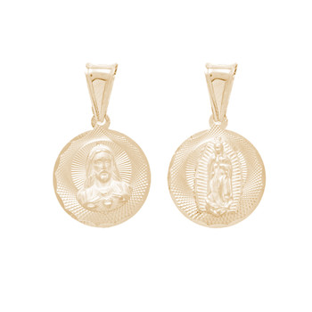 Yellow Gold Medal - 2 Sides - 14 K - RP265
Jesus Christ / Virgin Mary
14 K. | 1.4 gr. Yellow Gold Medal - 2 Sides - 14 K - RP265
Jesus Christ / Virgin Mary
14 K. | 1.4 gr.