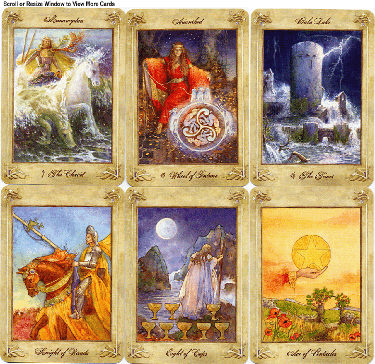 The Llewellyn Tarot The Tarot Garden