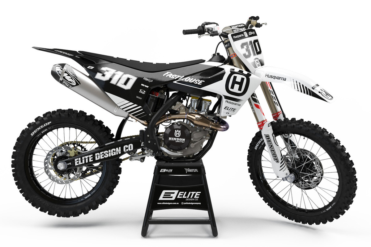 Husqvarna Frontline Graphics Kit Elite Design Co.