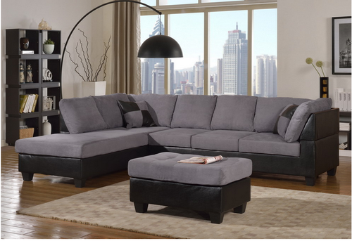 Sectional Sofa Gray
