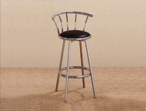SWIVEL BAR STOOL 29" CHROME (SET OF 2) - 4077-CH
