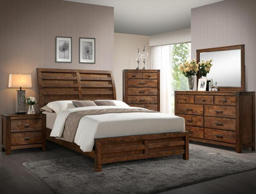 CURTIS COLLECTION COMPLETE BEDROOM SET